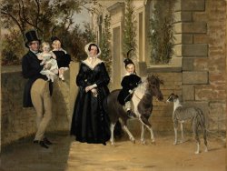 Thomas Dawson And His Family by John Frederick Herring