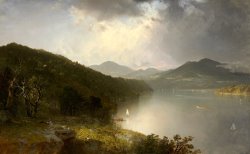 View on The Hudson by John Frederick Kensett