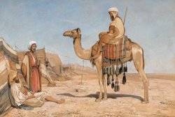 A Bedouin Encampment; Or, Bedouin Arabs by John Frederick Lewis
