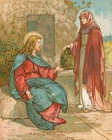 Christ and The Woman of Samaria by John Lawson