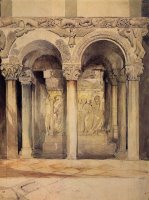 The Pulpit in The Church of S. Ambrogio by John Ruskin