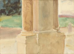 Frascati, Architectural Study by John Singer Sargent