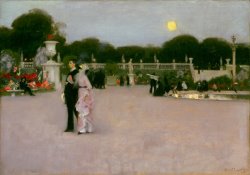 In The Luxembourg Gardens by John Singer Sargent