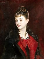Portrait of Madamoiselle Suzanne Poirson by John Singer Sargent