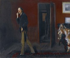 Robert Louis Stevenson And His Wife by John Singer Sargent