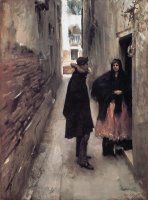 Street in Venice by John Singer Sargent