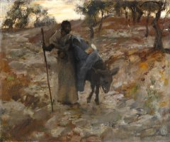 The Flight Into Egypt by John Singer Sargent