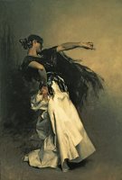The Spanish Dancer, Study for 'el Jaleo' by John Singer Sargent