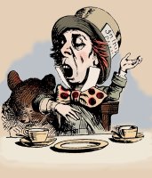 Mad Hatter Color by John Tenniel