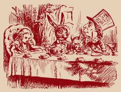 Mad Tea Party by John Tenniel