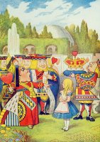 The Queen has come and isnt she angry by John Tenniel