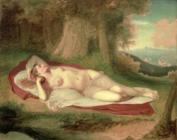 Ariadne Asleep on the Island of Naxos by John Vanderlyn