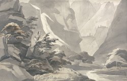 Cascade of Buffalora by John Warwick Smith