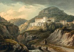 Convent at Vietri, Near Salerno by John Warwick Smith