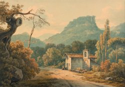 The Hermitage at Frascati by John Warwick Smith