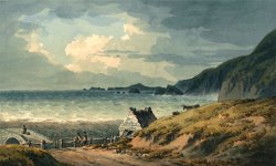 The Northern Boundary of St. Bride's Bay by John Warwick Smith