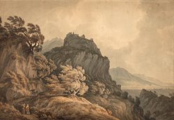 The Val D'aosta, Piedmont by John Warwick Smith