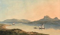View of The Early Castle of Diganwy by John Warwick Smith