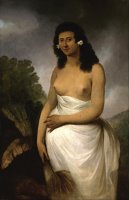 Portrait of Poedooa, Daughter of Orea, King of Ulaitea, Society Islands by John Webber