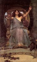 Circe Offering The Cup to Odysseus by John William Waterhouse