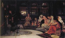 Consulting The Oracle by John William Waterhouse