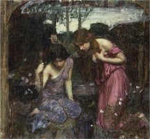 Nymphs Finding The Head of Orpheus by John William Waterhouse