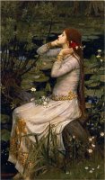 Ophelia 1894 by John William Waterhouse