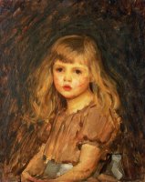 Portrait of a Girl by John William Waterhouse