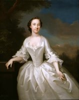 Portrait of Lucy Parry, Wife of Admiral Parry by John Wollaston