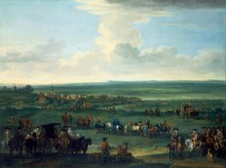 George I at Newmarket, 4 Or 5 October, 1717 by John Wootton