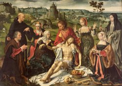 The Lamentation of Christ by Joos van Cleve