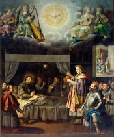The Last Communion of Saint Bonaventure by Jose Juarez