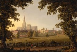 Chichester Cathedral by Joseph Francis Gilbert