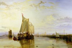 Dort or Dordrecht - The Dort Packet-Boat from Rotterdam Becalmed by Joseph Mallord William Turner