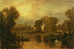 Eton College from the River by Joseph Mallord William Turner