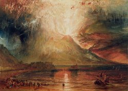 Mount Vesuvius in Eruption by Joseph Mallord William Turner