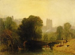 Near the Thames Lock Windsor by Joseph Mallord William Turner