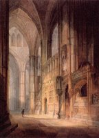 St. Erasmus in Bishop Islips Chapel, Westminster Abbey by Joseph Mallord William Turner