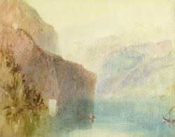 Tell's Chapel - Lake Lucerne by Joseph Mallord William Turner