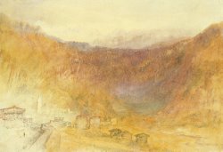 The Brunig Pass from Meiringen by Joseph Mallord William Turner