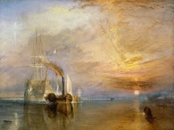 The Fighting Temeraire Tugged to her Last Berth to be Broken up by Joseph Mallord William Turner