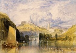 Totnes, in The River Dart by Joseph Mallord William Turner