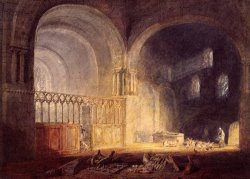 Transept of Ewenny Priory, Glamorganshire by Joseph Mallord William Turner