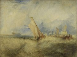 Van Tromp, Going About to Please His Masters, Ships a Sea, Getting a Good Wetting by Joseph Mallord William Turner