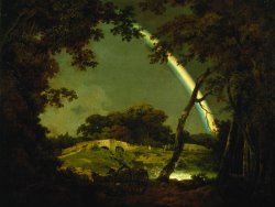 Landscape with a Rainbow by Joseph Wright of Derby