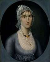 Portrait of Mrs. Barbara Baker Murphy (wife of Sea Captain) by Joshua Johnson