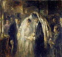 Jewish Wedding by Jozef Israels
