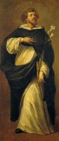 Saint Dominic De Guzman by Juan De Valdes Leal
