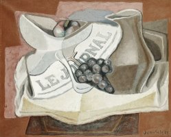 The Bunch of Grapes by Juan Gris
