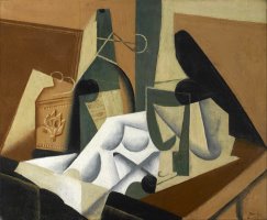 The White Tablecloth by Juan Gris